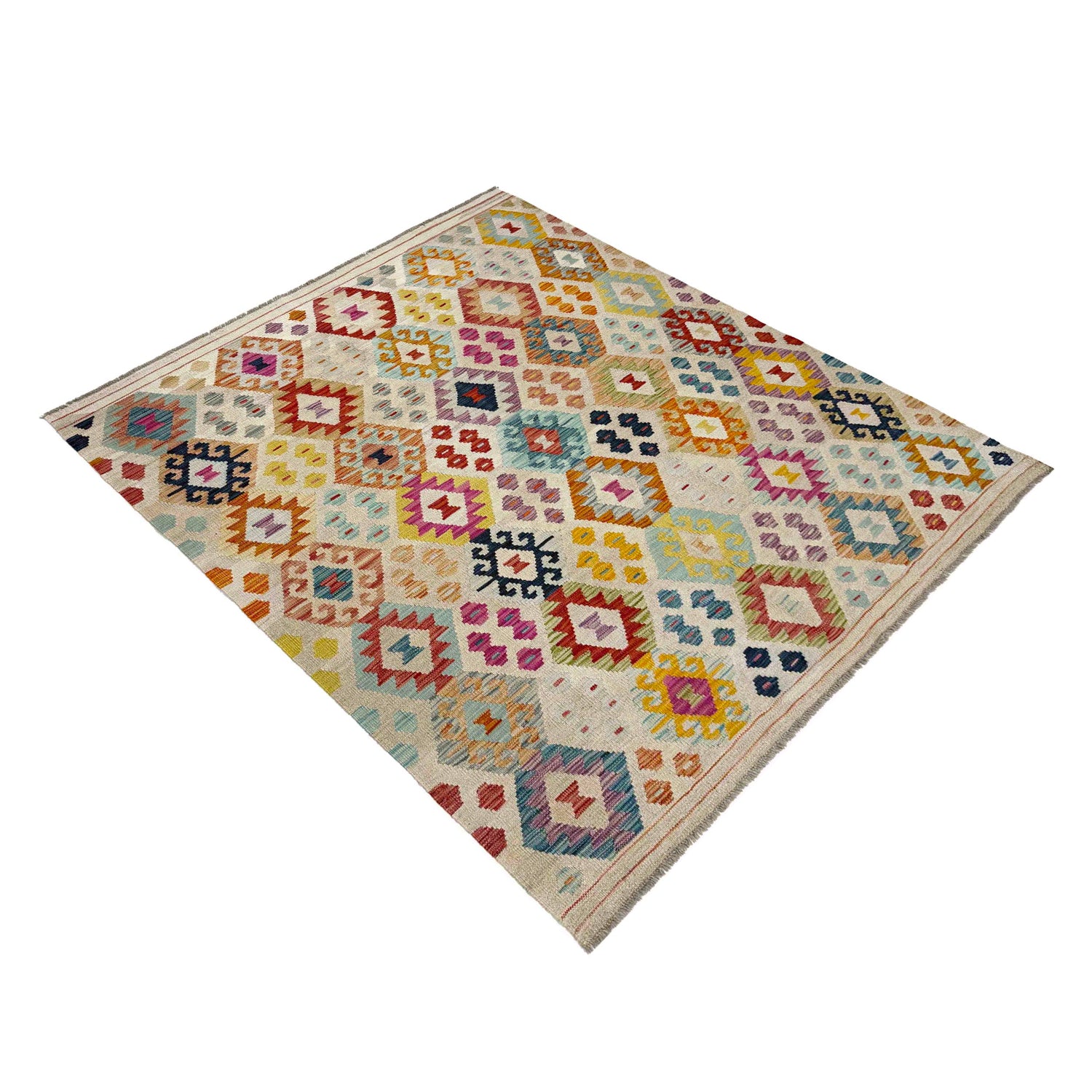 Medium Size Chobi Kilim 5' 1" x 6' 5" ft / 156 x 196 cm - No. R38065