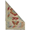 Hand Woven Wool Kilim 1' 10" x 2' 6" ft / 56 x 77 cm - No. R38278