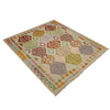 Hand Woven Wool Kelim 4' 10" x 6' 0" ft / 147 x 182 cm - No. R38288