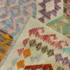 Hand Woven Wool Kelim 4' 10" x 6' 0" ft / 147 x 182 cm - No. R38288