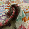 Hand Woven Wool Kelim 4' 10" x 6' 0" ft / 147 x 182 cm - No. R38288