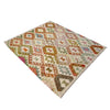 Hand Woven Wool Kelim 4' 11" x 6' 6" ft / 149 x 197 cm - No. R38294