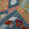 Hand Woven Wool Kelim 2' 8" x 4' 1" ft / 81 x 124 cm - No. R38297