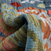 Hand Woven Wool Kelim 2' 8" x 4' 1" ft / 81 x 124 cm - No. R38297