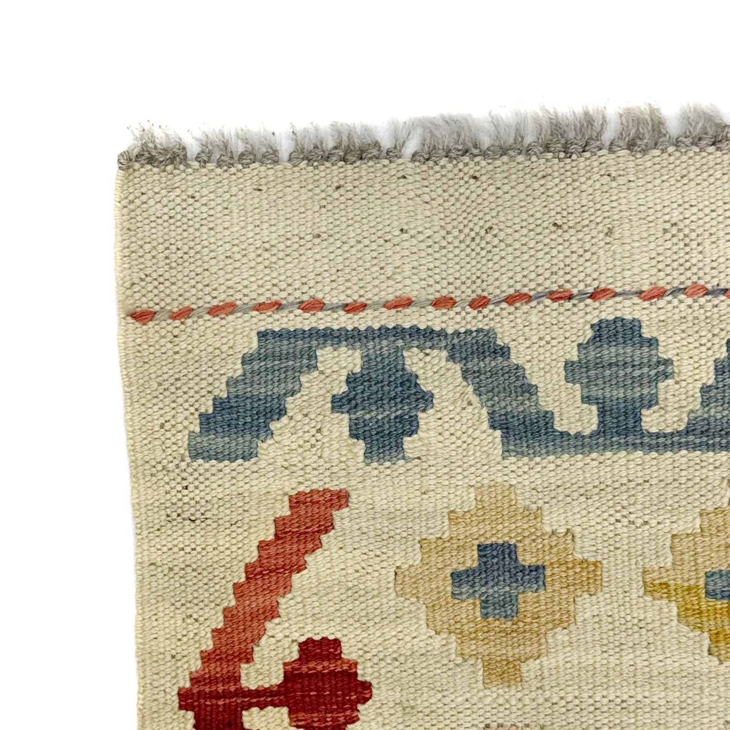 Handmade Vegetable Kilim 2' 7" x 4' 0" ft / 78 x 121 cm - No. R38299