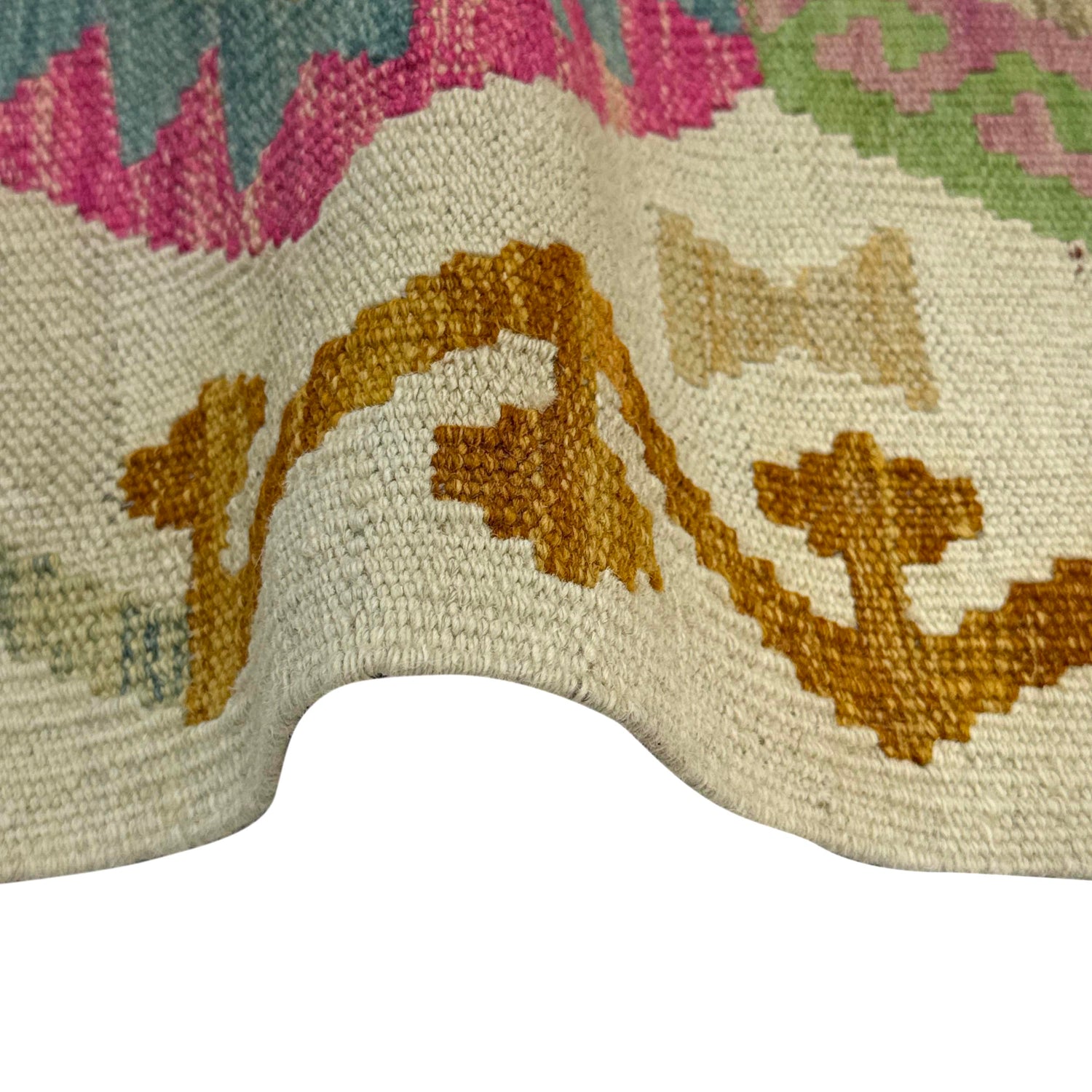 Handmade Vegetable Kelim 2' 7" x 3' 11" ft / 80 x 119 cm - No. R38300
