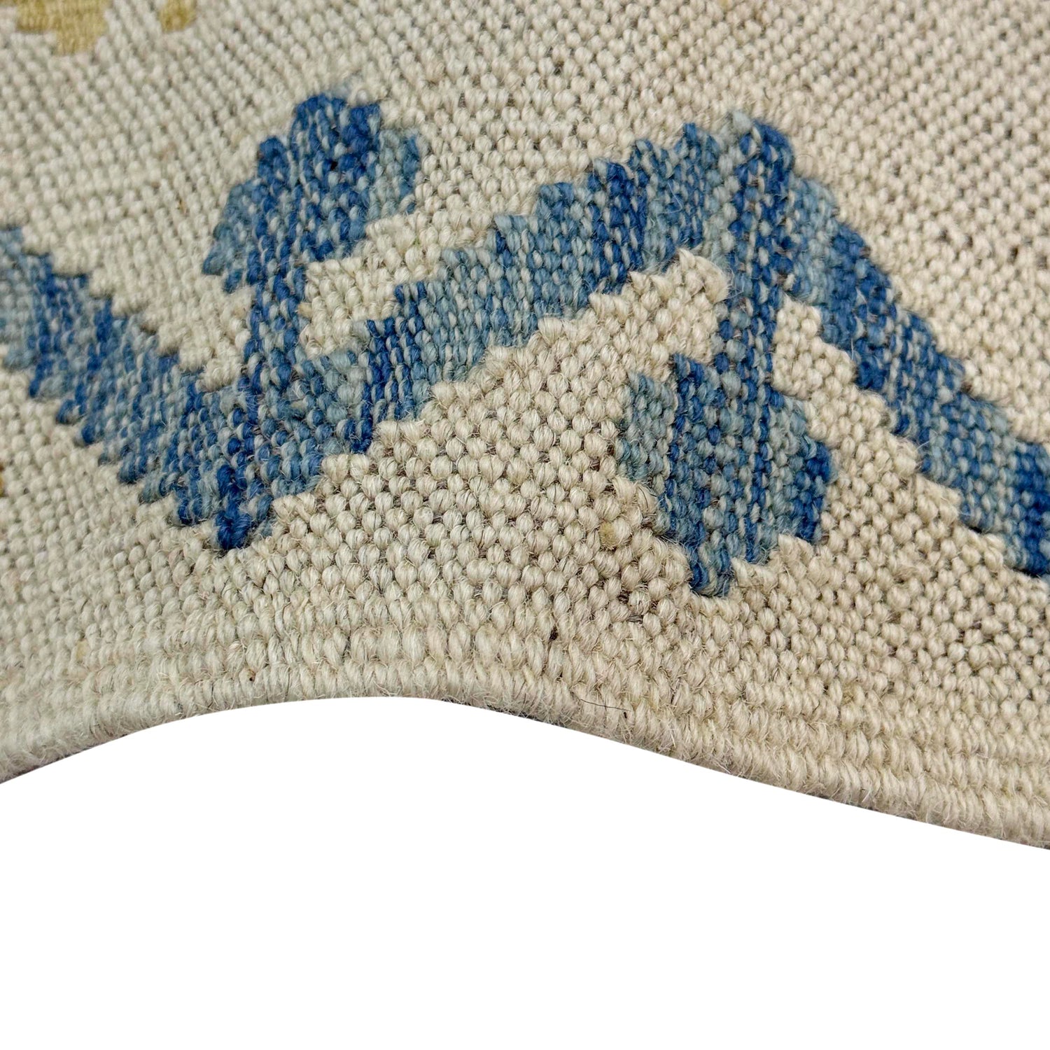 Hand Woven Wool Kelim 2' 9" x 3' 10" ft / 84 x 116 cm - No. R38303
