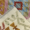 Handmade Turkish Design Wool Kilim 2' 4" x 4' 1" ft / 72 x 125 cm - No. R38304