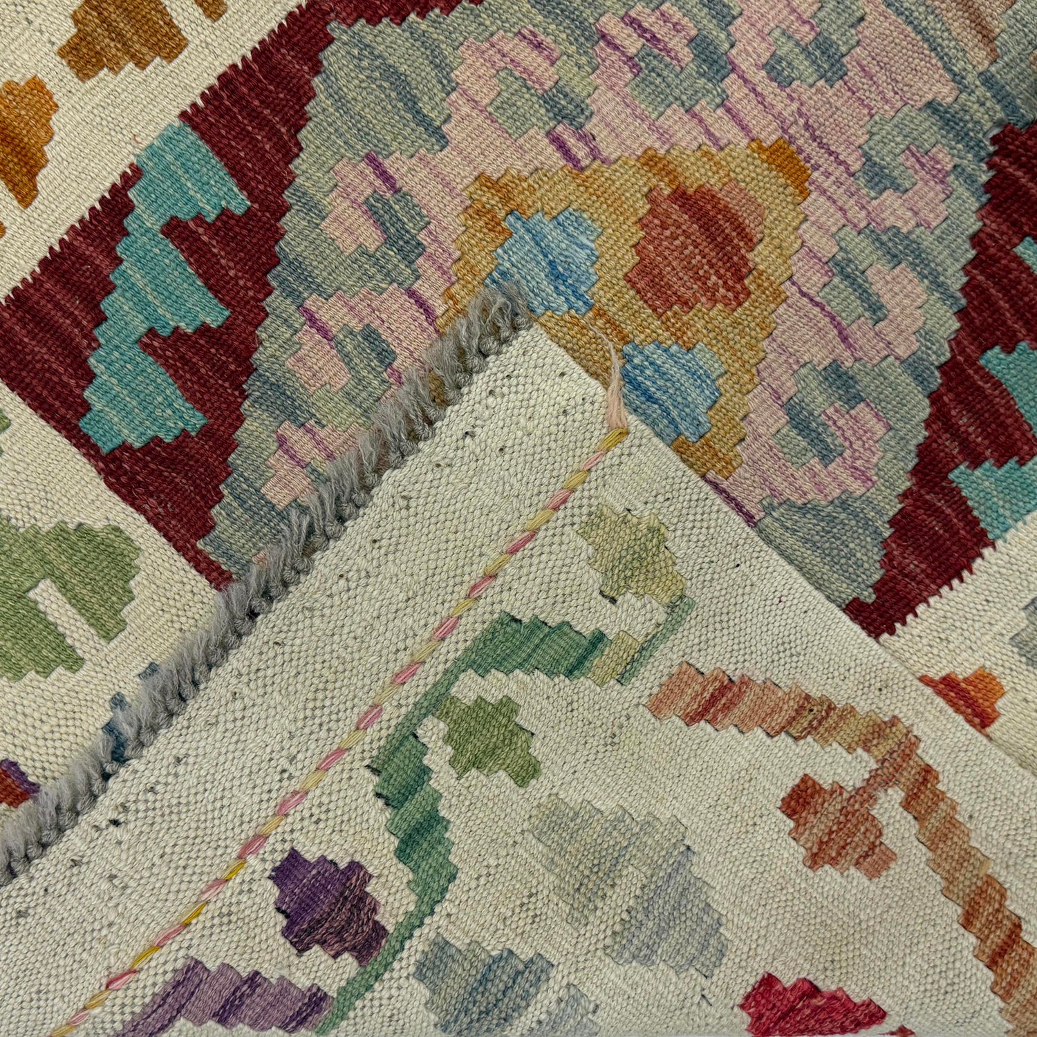 Small Size Chobi Kilim 2' 10" x 4' 0" ft / 86 x 123 cm - No. R38305