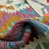 Handmade Turkish Design Wool Kilim 2' 6" x 4' 0" ft / 75 x 123 cm - No. R38307