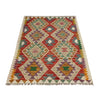 Hand Knotted Flatweave Kilim 2' 10" x 4' 4" ft / 86 x 132 cm - No. R38308