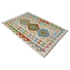 Handmade Afghan Vegetable Kilim 2' 6" x 4' 2" ft / 77 x 127 cm - No. R38309