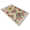 Hand Made Afghan Kilim 2' 7" x 3' 11" ft / 78 x 120 cm - No. R38310