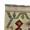 Multi Color ful Flat-Weave Wool Kilim 2' 10" x 4' 2" ft / 86 x 127 cm - No. R38312