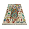 Handmade Afghan Vegetable Kilim 2' 6" x 4' 0" ft / 77 x 123 cm - No. R38328
