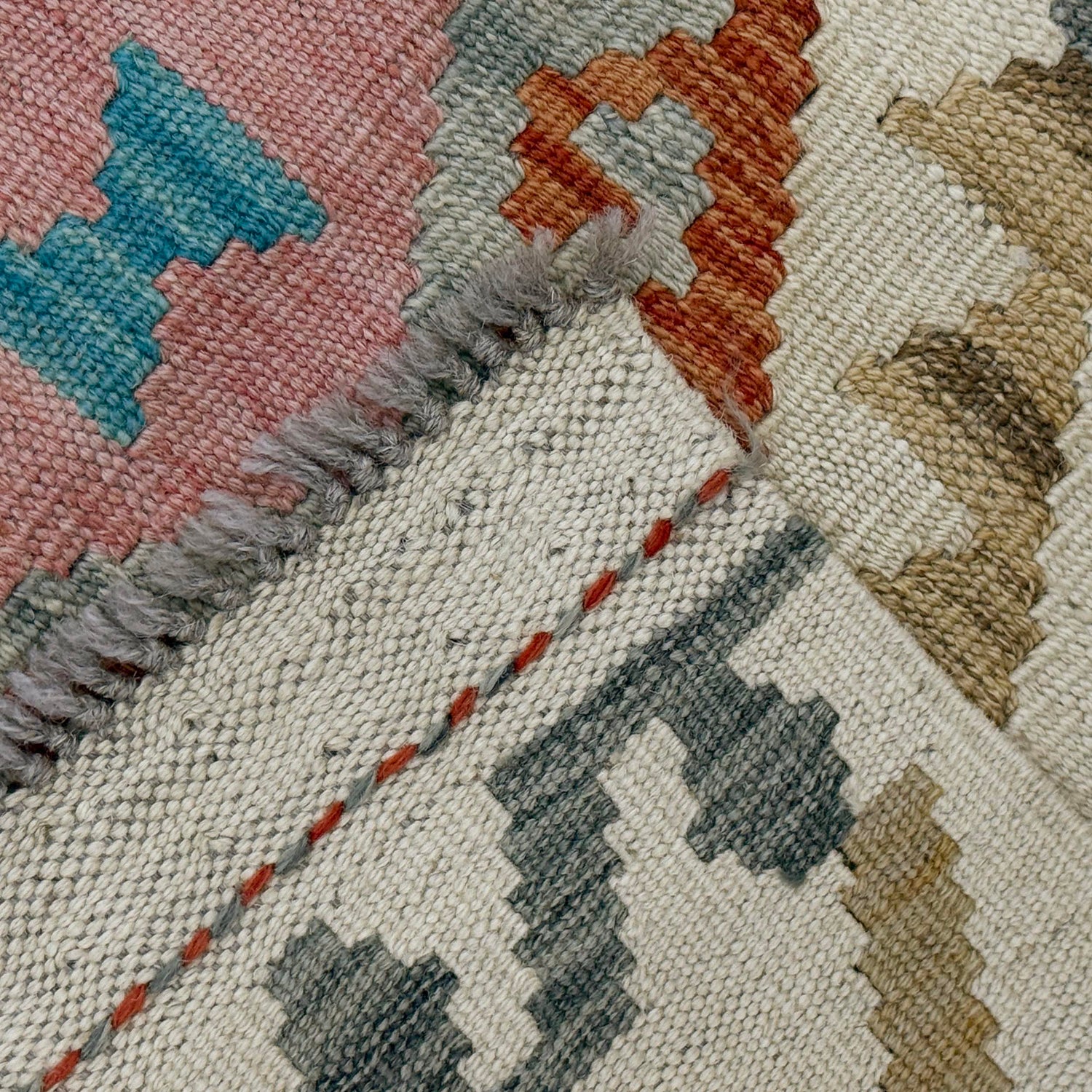 Handmade Vegetable Kilim 2' 9" x 4' 2" ft / 85 x 128 cm - No. R38334