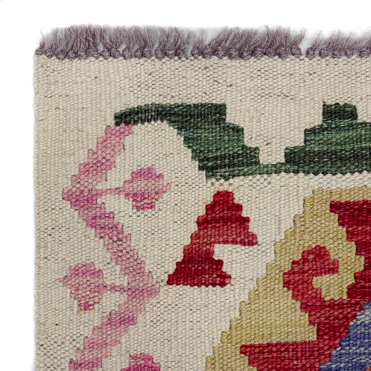 Handmade Vegetable Kilim 2' 7" x 4' 2" ft / 78 x 126 cm - No. R38335