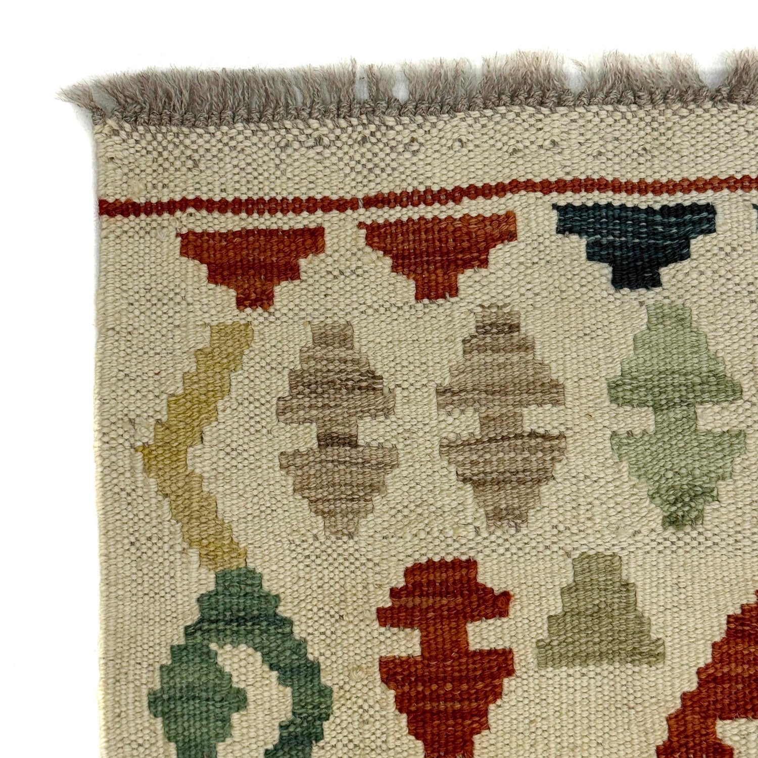 Handmade Vegetable Kelim 2' 6" x 4' 3" ft / 77 x 129 cm - No. R38336