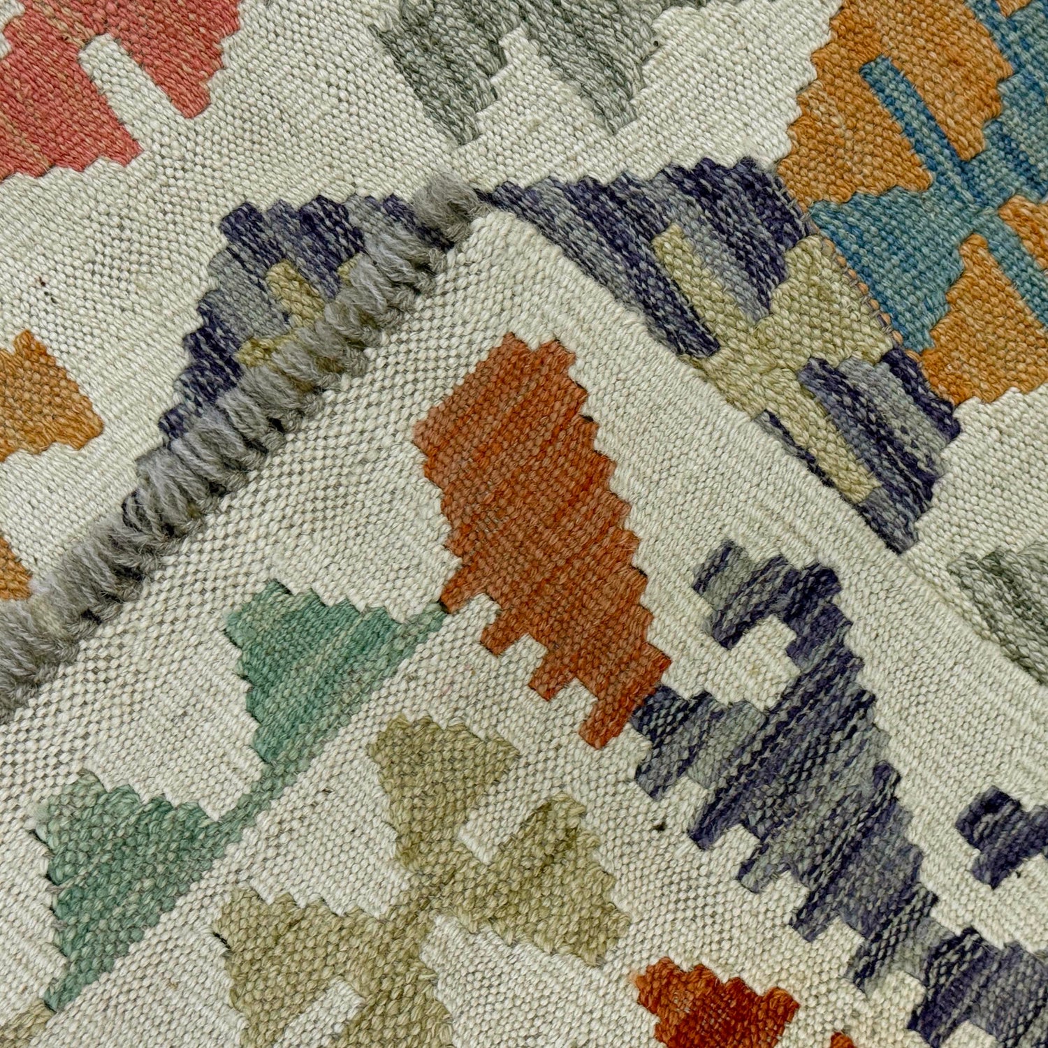Handmade Vegetable Kilim 2' 6" x 4' 0" ft / 77 x 123 cm - No. R38338