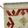 Hand Woven Wool Kelim 2' 10" x 4' 2" ft / 87 x 128 cm - No. R38343