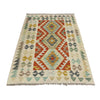 Handmade Turkish Design Wool Kilim 2' 8" x 4' 1" ft / 81 x 125 cm - No. R38346