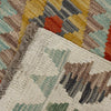 Handmade Turkish Design Wool Kilim 2' 8" x 4' 1" ft / 81 x 125 cm - No. R38346