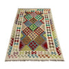 Hand Knotted Afghan Style Kilim 3' 1" x 5' 4" ft / 95 x 162 cm - No. R38352