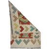 Hand Knotted Afghan Style Kilim 2' 2" x 3' 3" ft / 67 x 98 cm - No. R38392