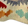 Hand Woven Wool Kelim 2' 6" x 4' 2" ft / 77 x 127 cm - No. R38407