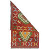 Handmade Afghan Vegetable Kelim 2' 0" x 3' 3" ft / 62 x 99 cm - No. R38414