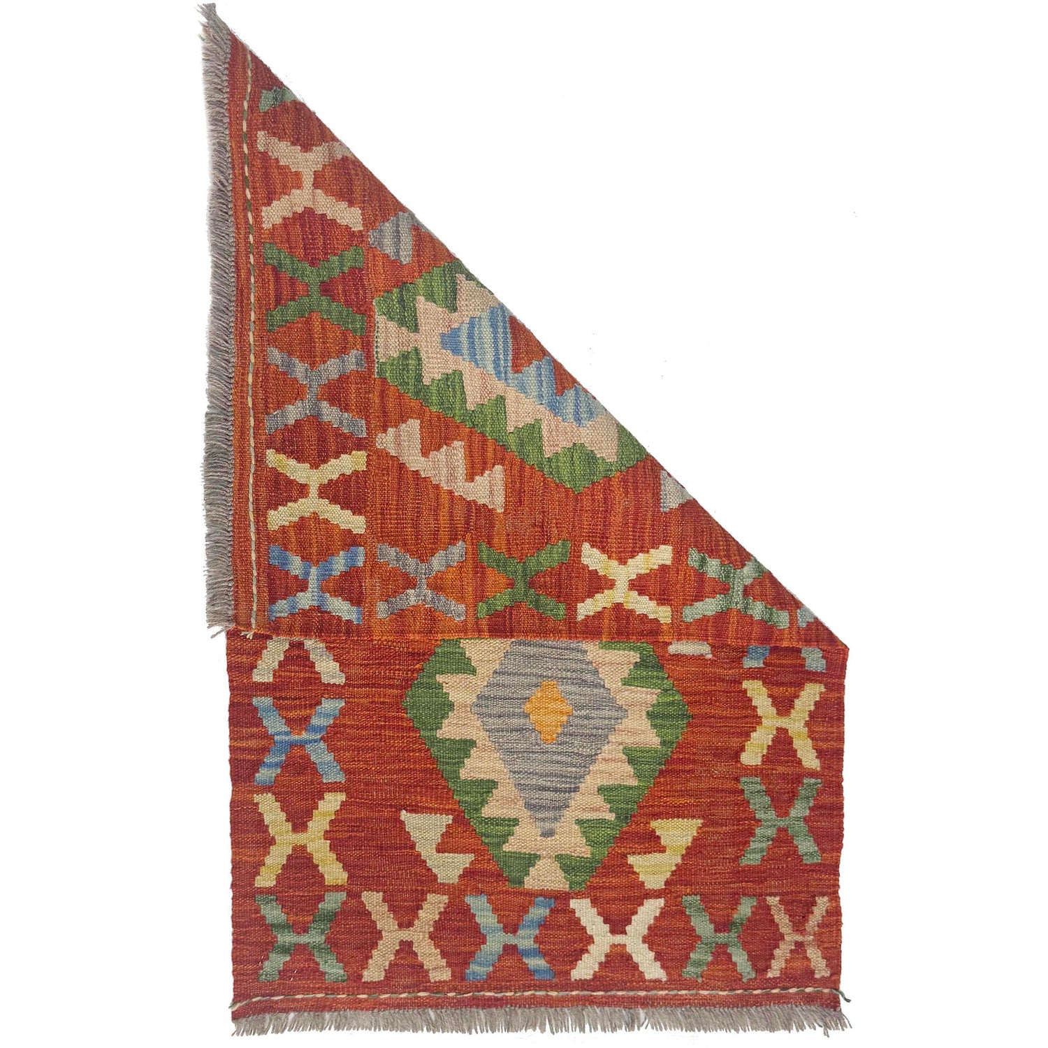 Small Size Chobi Kilim 2' 0" x 3' 4" ft / 61 x 101 cm - No. R38438