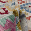 Handmade Turkish Design Wool Kilim 6' 0" x 8' 2" ft / 182 x 250 cm - No. R38453
