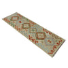 Hand Woven Wool Kelim Runner 1' 7" x 5' 6"  ft / 48 x 168 cm - No. R38612