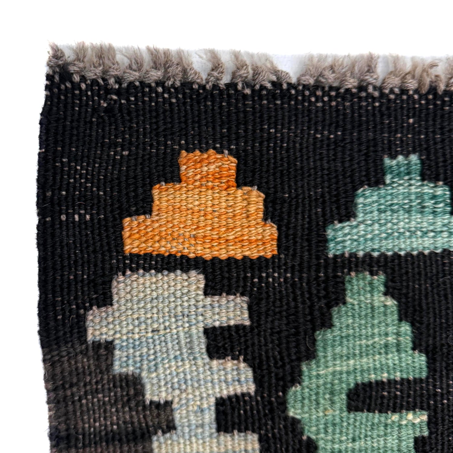 Handmade Vegetable Kelim 2' 8" x 4' 2" ft / 82 x 128 cm - No. R38617