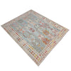 Hand Knotted Afghan Style Kilim 6' 8" x 9' 8" ft / 204 x 294 cm - No. R38619