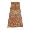 Hand Knotted Flatweave Kilim Runner 3' 1" x 10' 0" ft / 93 x 305 cm - No. R38620