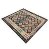 Handmade Afghan Vegetable Kilim 6' 8" x 9' 7" ft / 202 x 293 cm - No. R38626