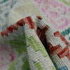 Multi Color ful Flat-Weave Wool Kilim 6' 7" x 9' 6" ft / 200 x 289 cm - No. R38629