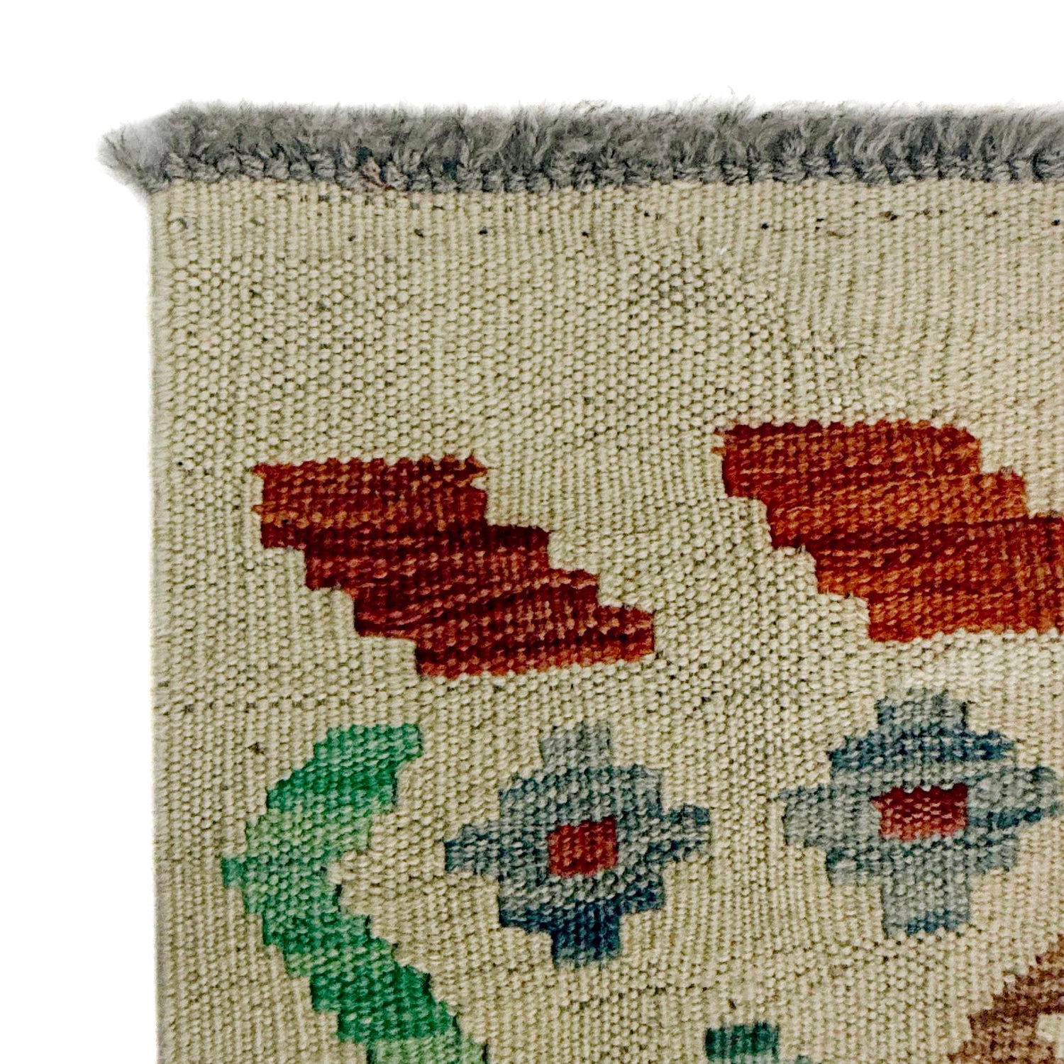 Hand Made Afghan Kilim Runner 2' 1" x 5' 10" ft / 64 x 178 cm - No. R38638