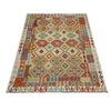 Handmade Turkish Design Wool Kilim 6' 8" x 9' 7" ft / 203 x 291 cm - No. R38640