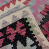 Short Kilim Runner 2' 7" x 6' 7" ft / 78 x 200 cm - No. R38644