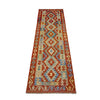 Handmade Afghan Vegetable Kilim Runner 2' 7" x 9' 10" ft / 80 x 300 cm - No. R38646