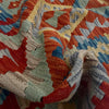 Handmade Afghan Vegetable Kilim Runner 2' 7" x 9' 10" ft / 80 x 300 cm - No. R38646