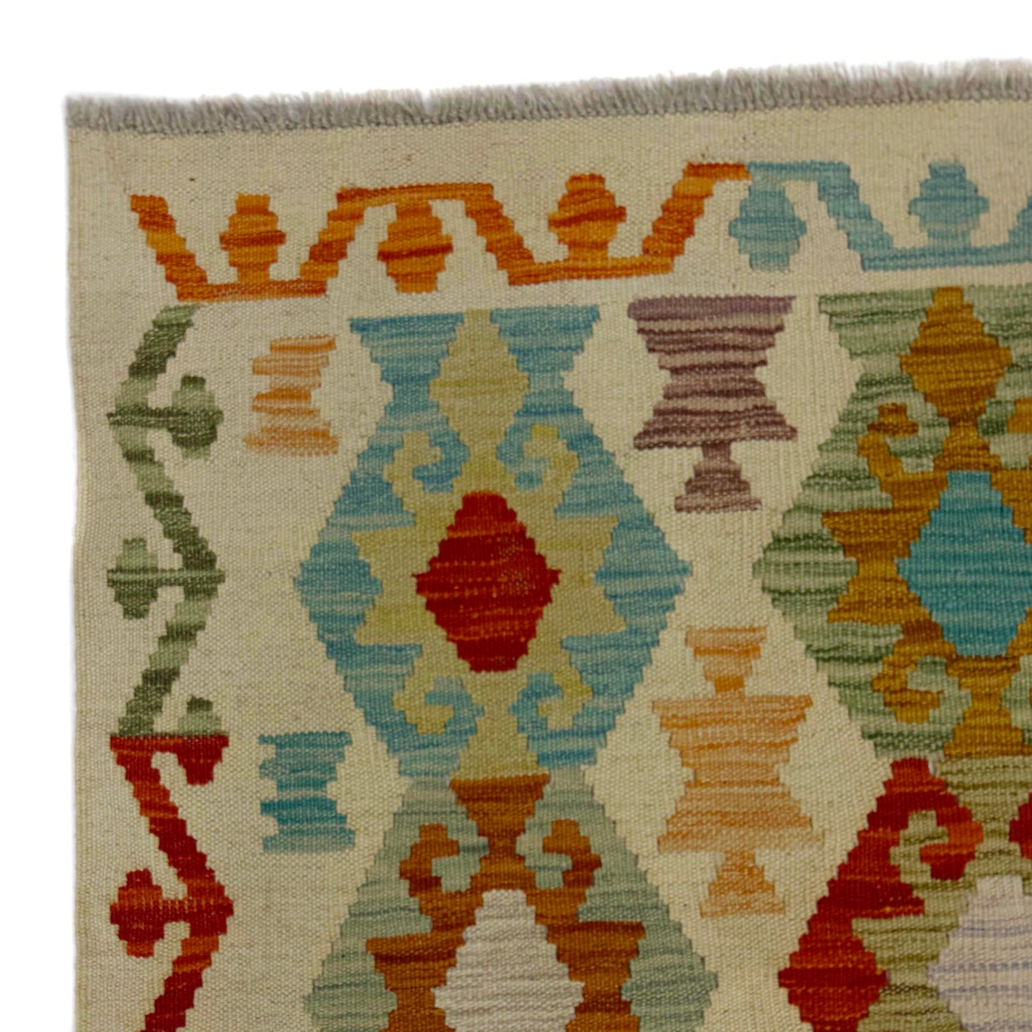 Long Kilim Runner 2' 7" x 9' 6" ft / 80 x 290 cm - No. R38654