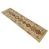 Multi Color ful Flat-Weave Wool Kilim Runner 2' 7" x 9' 9" ft / 78 x 297 cm - No. R38655