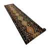 Hand Knotted Afghan Style Kilim Runner 2' 11" x 15' 10" ft / 88 x 482 cm - No. R38658