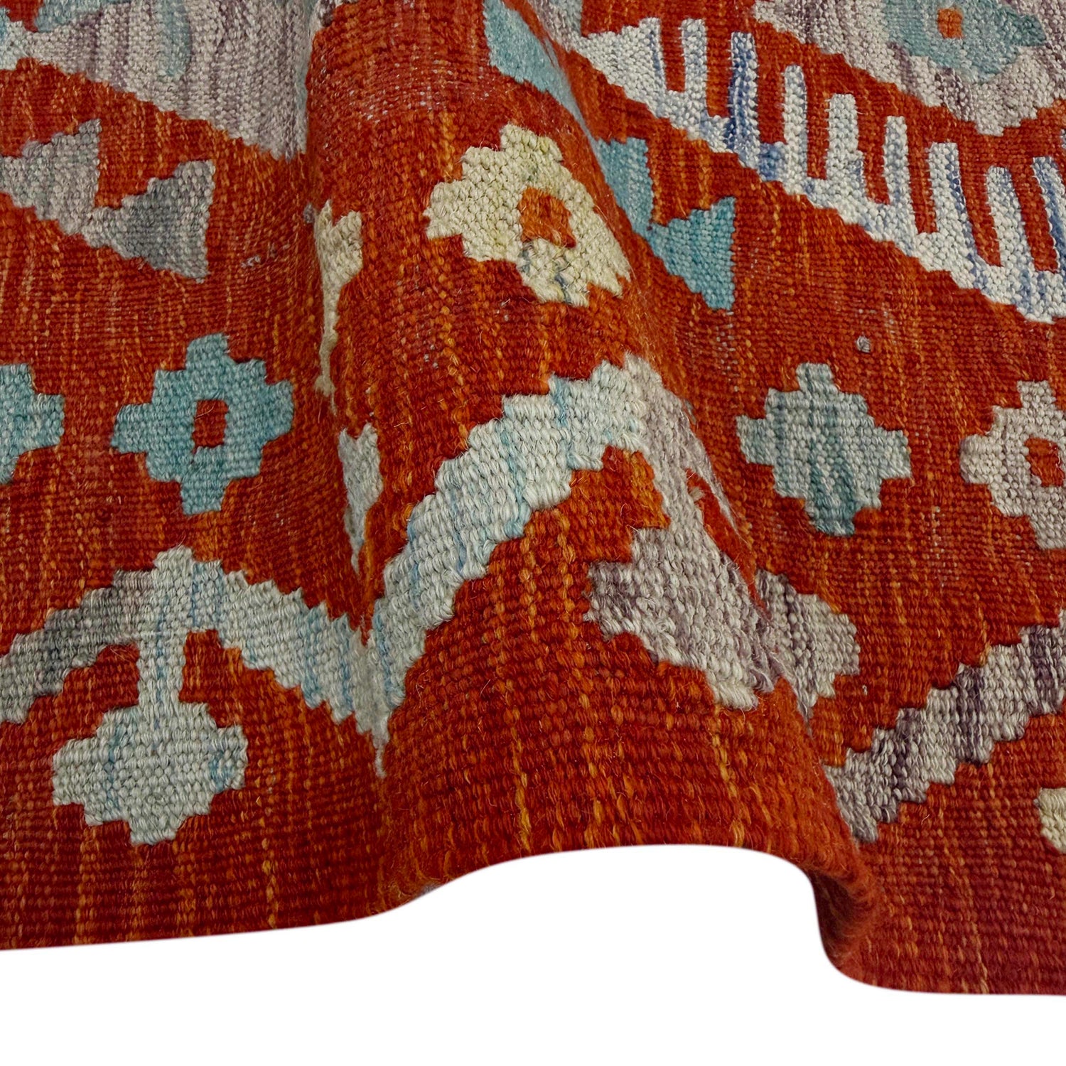 Handmade Vegetable Kelim Runner 2' 1" x 5' 2"  ft / 64 x 158 cm - No. R38660