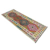 Handmade Vegetable Kilim Runner 2' 6" x 6' 9" ft / 77 x 207 cm - No. R38661