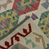 Hand Knotted Afghan Style Kilim Runner 2' 7" x 9' 6" ft / 80 x 290 cm - No. R38670