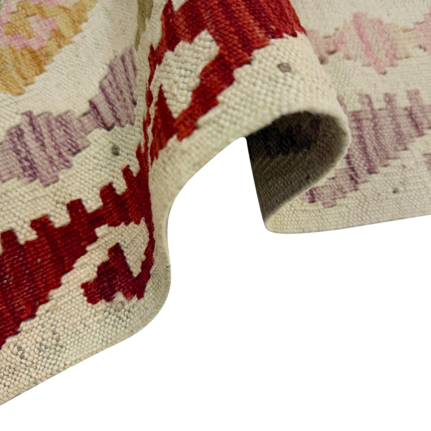 Handmade Vegetable Kelim Runner 2' 2" x 6' 4" ft / 65 x 193 cm - No. R38672